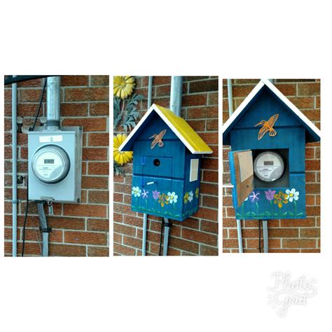 electric meter box cover buy online|decorative electric meter box cover.